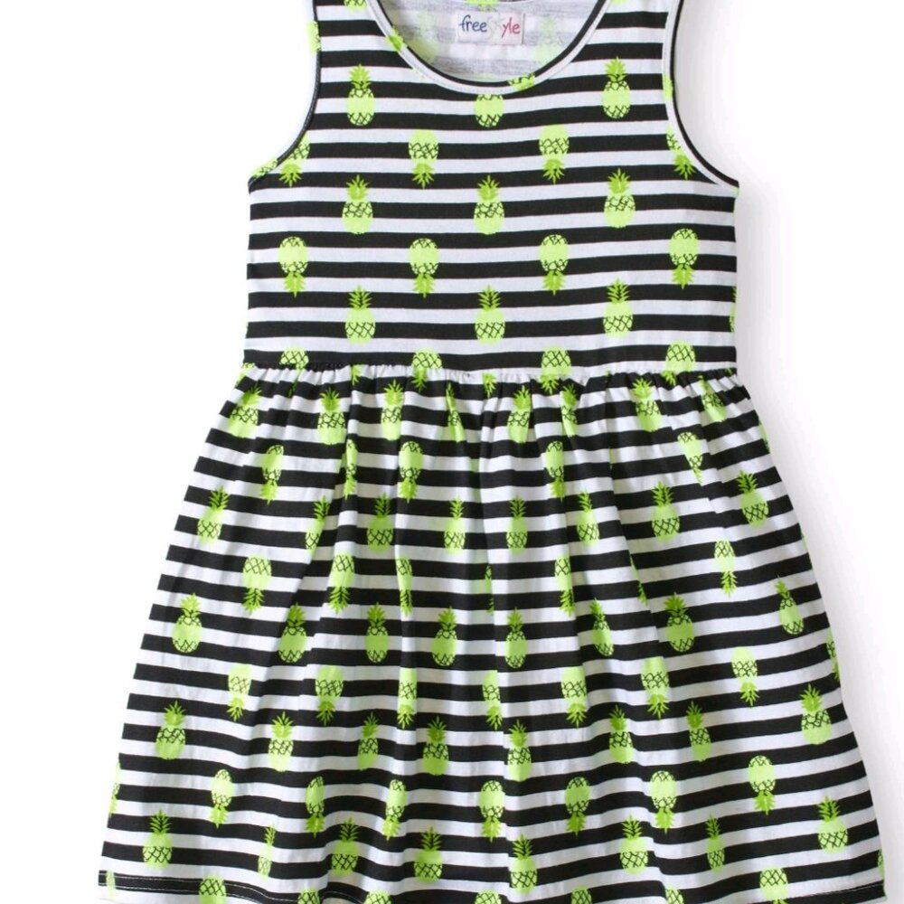 FREESTYLE REVOLUTION Girl's Dress - pineapple (S-4)